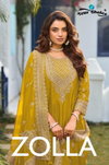 Zolla By Your Choice Heavy Chinon Bulk Designer Readymade Suits Orders In India